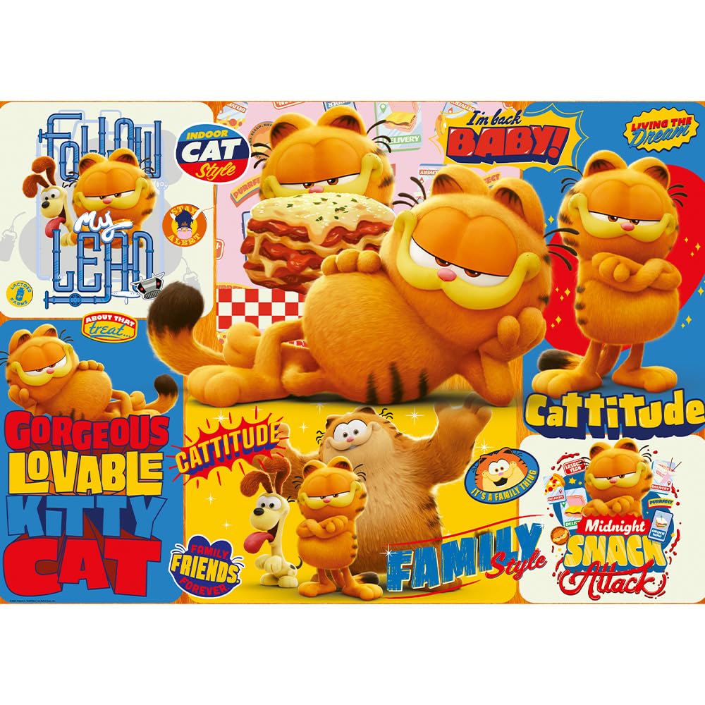 trefl-red-garfield-puzzle-1000-pi-ces-personnages-film image 2
