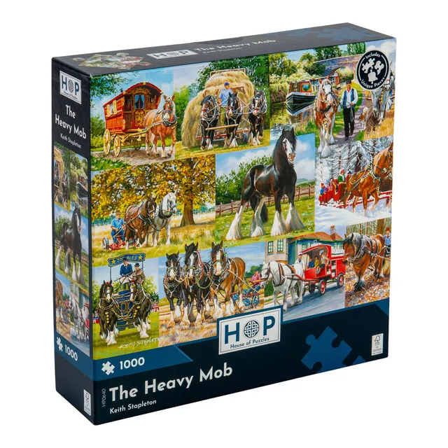 house-of-puzzles-the-heavy-mob-puzzle-1000-pi-ces-keith-stapleton image 1