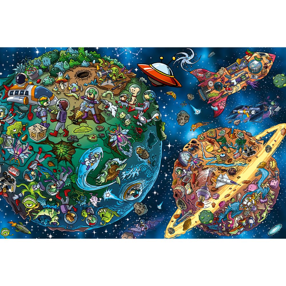 trefl-the-treflik-family-espace-puzzle-100-pi-ces-5-ans image 2