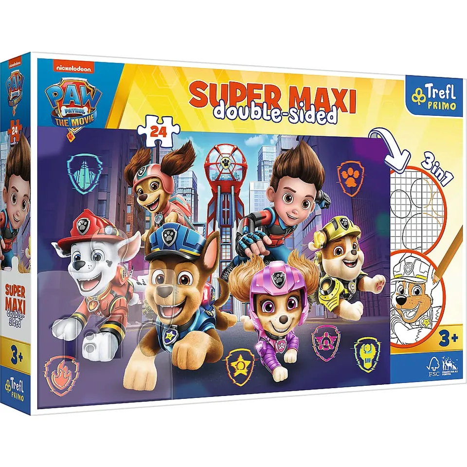 trefl-baby-primo-pat-patrouille-puzzle-24-maxi-pi-ces-3en1-3-ans image 1