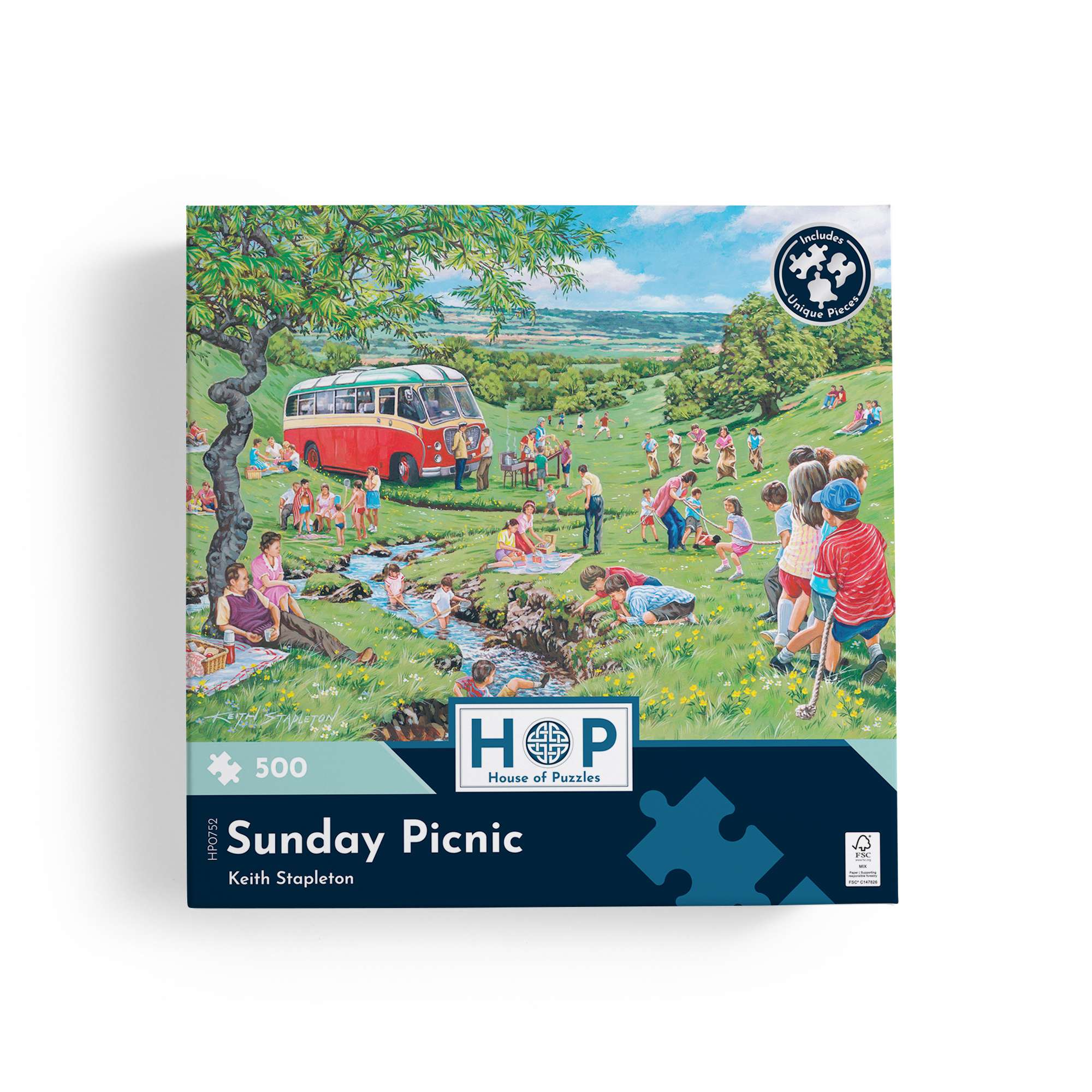 house-of-puzzles-sunday-picnic-puzzle-500-pi-ces-t image 3