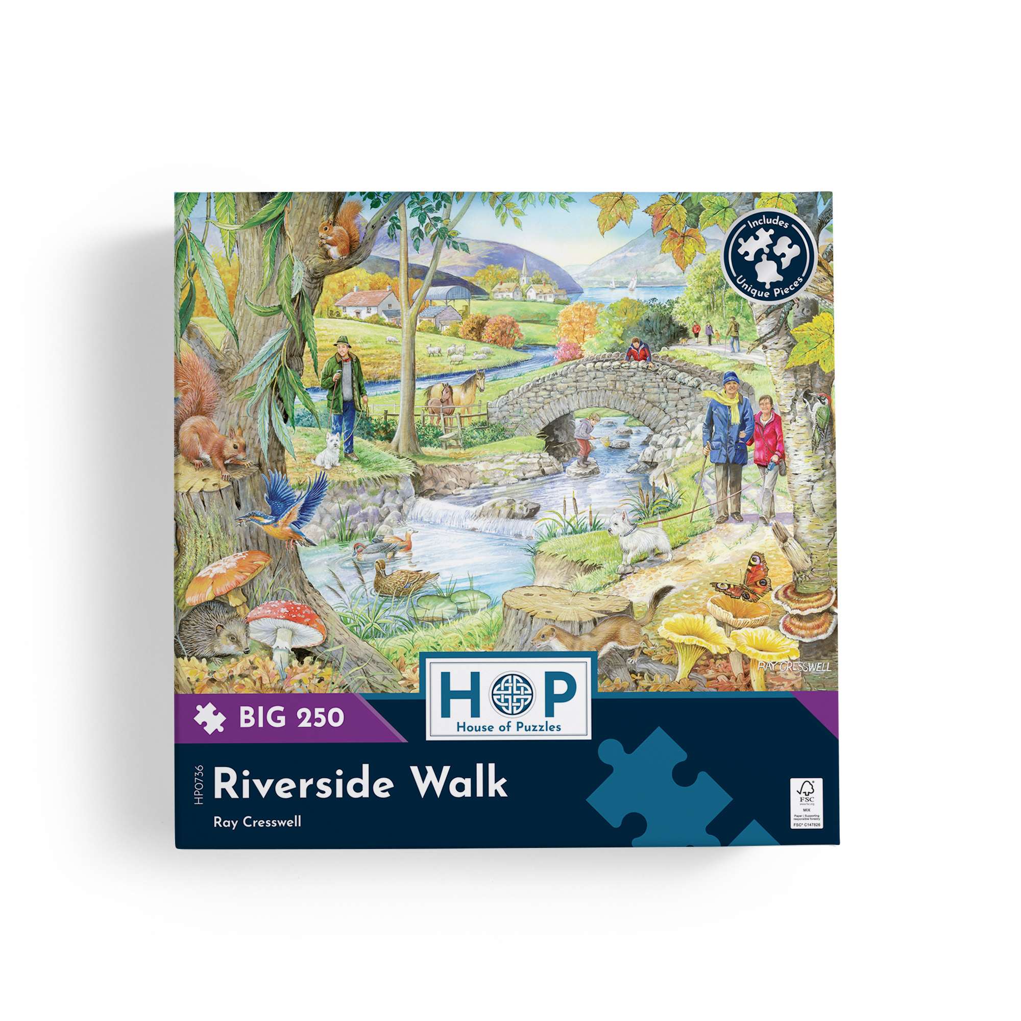 house-of-puzzles-big-250-puzzle-250-pi-ces-riverside-walk-automne image 4