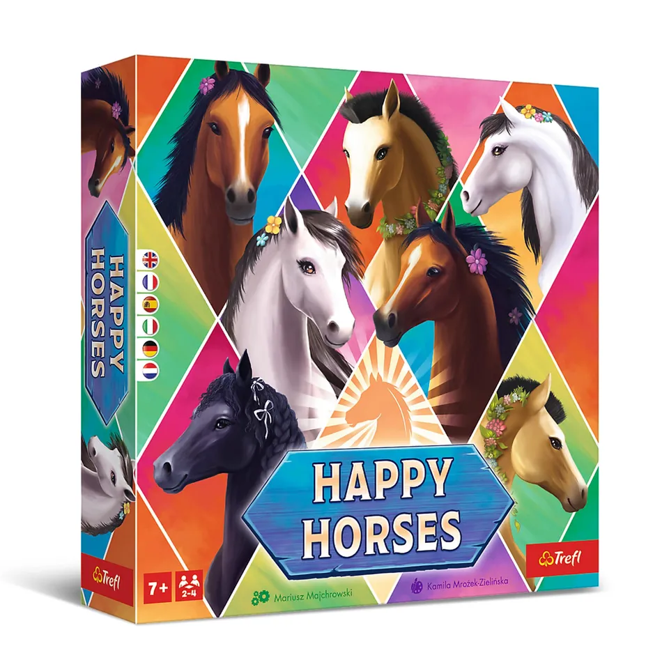 trefl-red-happy-horses-jeu-de-soci-t-chevaux-2-4-joueurs image 1