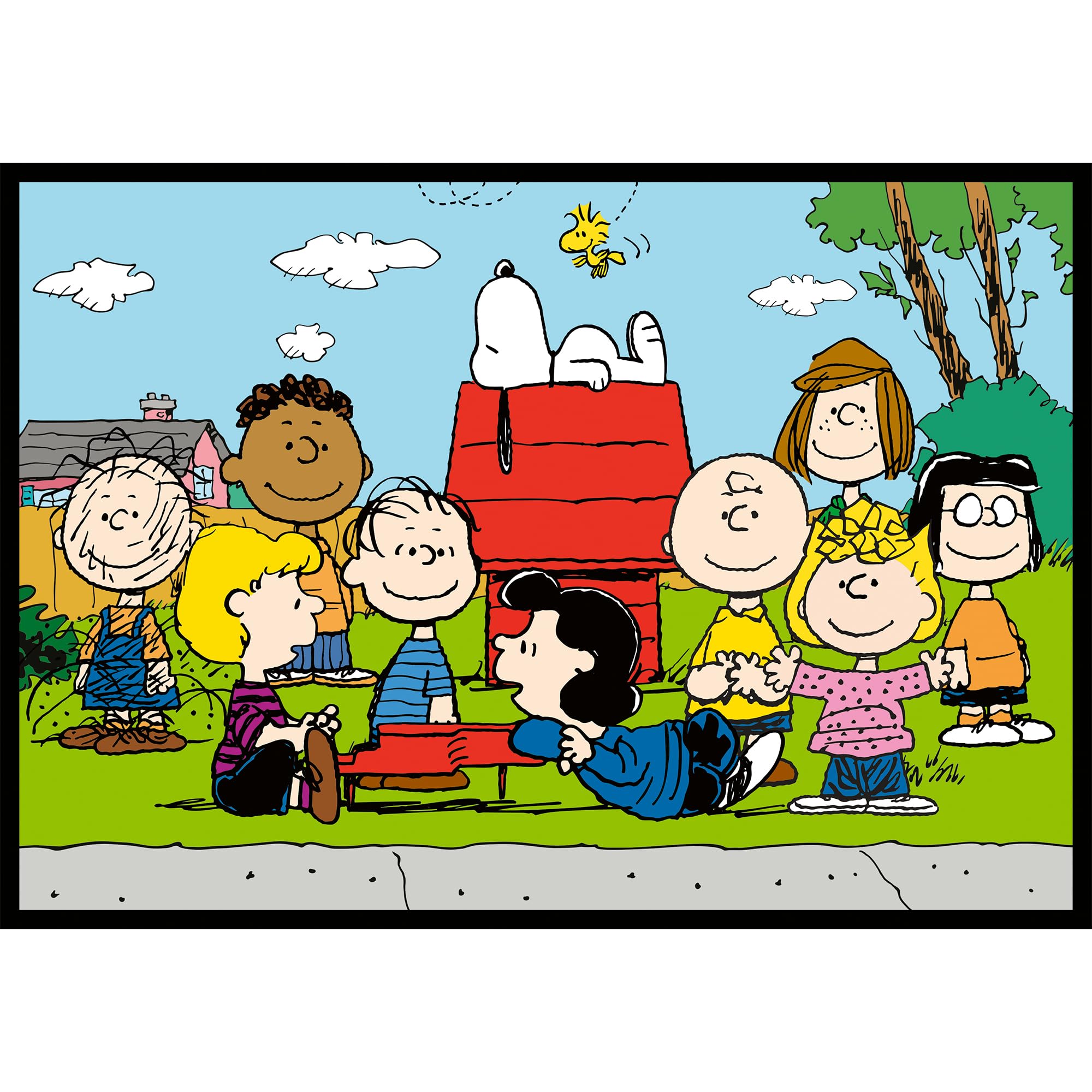 trefl-red-peanuts-puzzle-4x250-pi-ces-ados-snoopy image 6