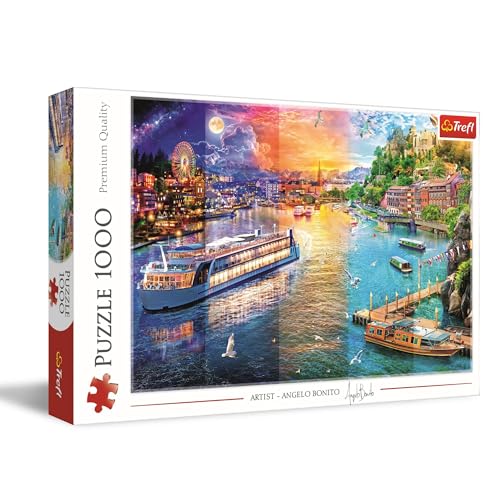 trefl-croisi-re-fluviale-puzzle-1000-pi-ces-image-peinte-68x48 image 7