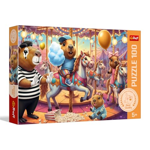 trefl-red-capybaras-en-vacances-puzzle-enfant-100-pi-ces-d-s-5-ans image 7