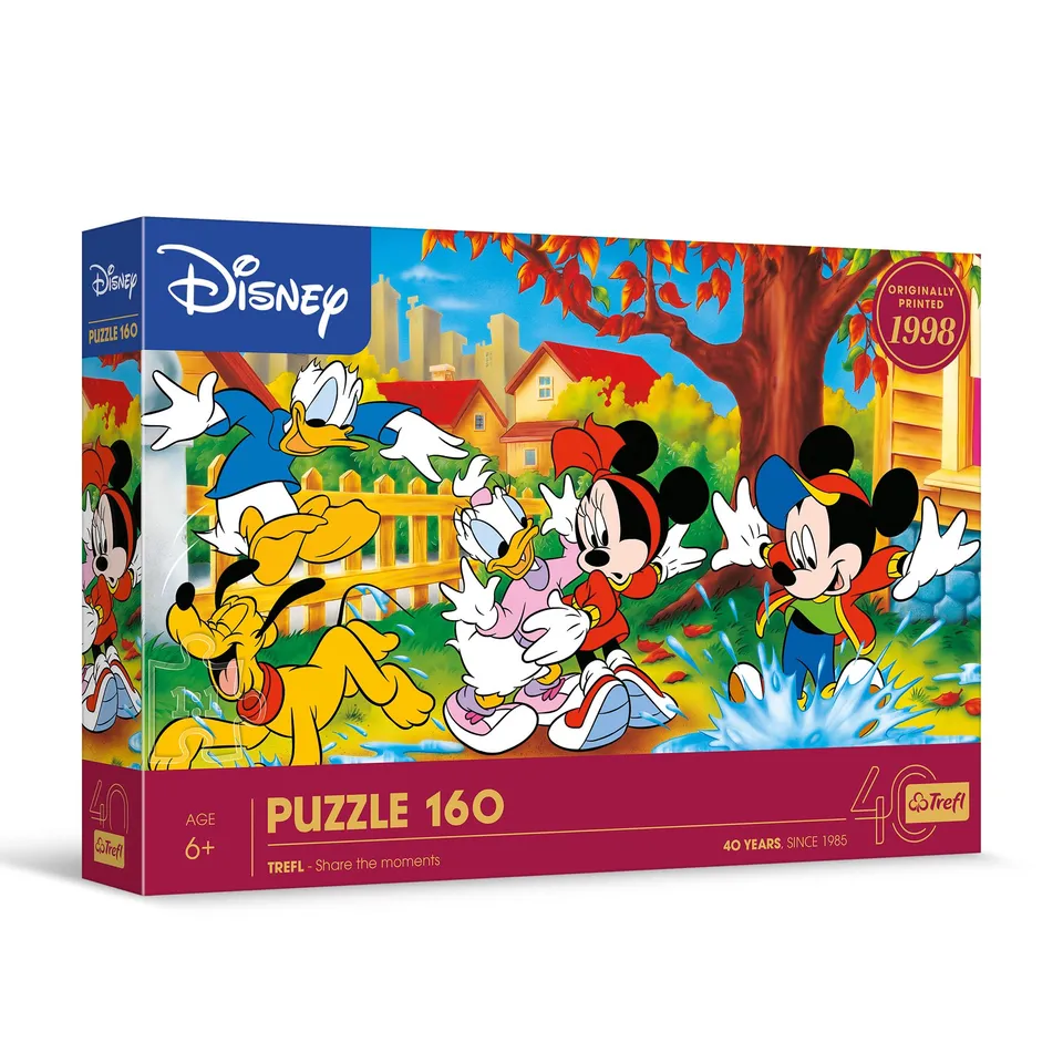 trefl-red-disney-mickey-160-pi-ces-puzzle-enfant-flaques image 1