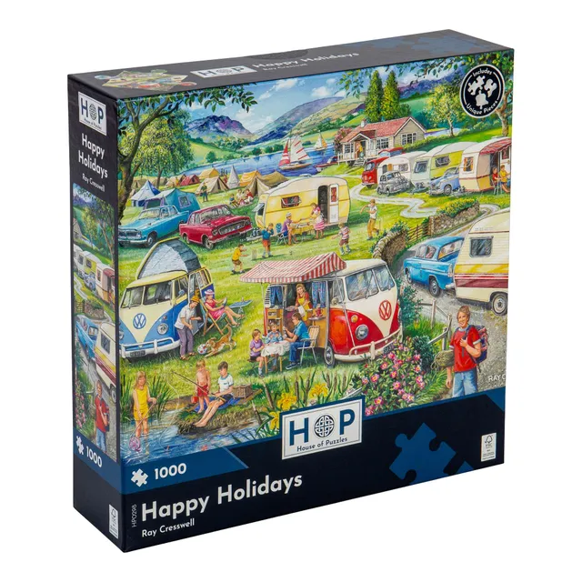house-of-puzzles-happy-holidays-puzzle-1000-pi-ces-no-l image 1