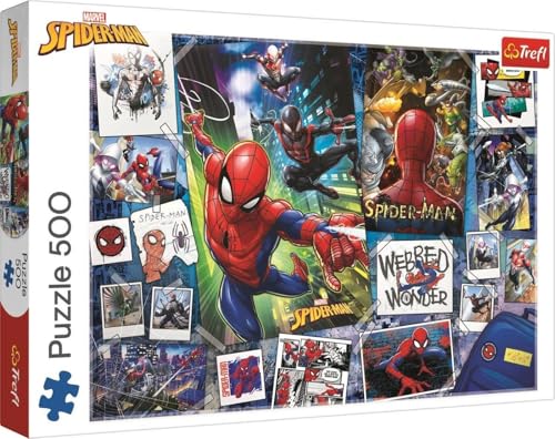 trefl-premium-plus-marvel-spiderman-puzzle-500-pi-ces-affiche image 7