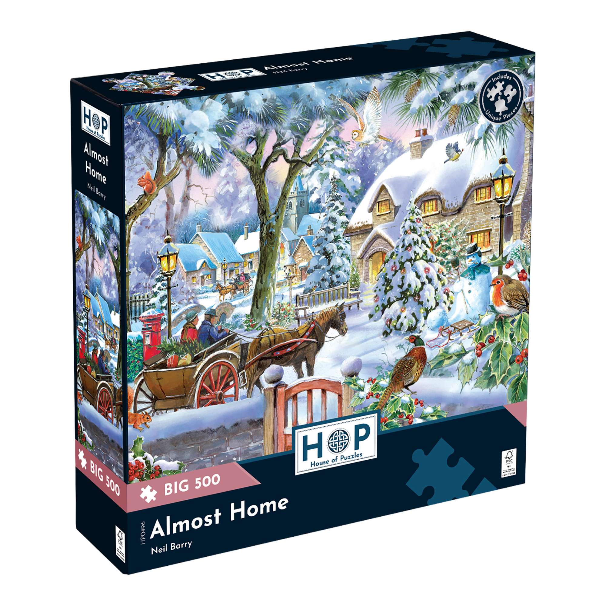 house-of-puzzles-big-500-puzzle-almost-home-500-hiver-no-l image 1