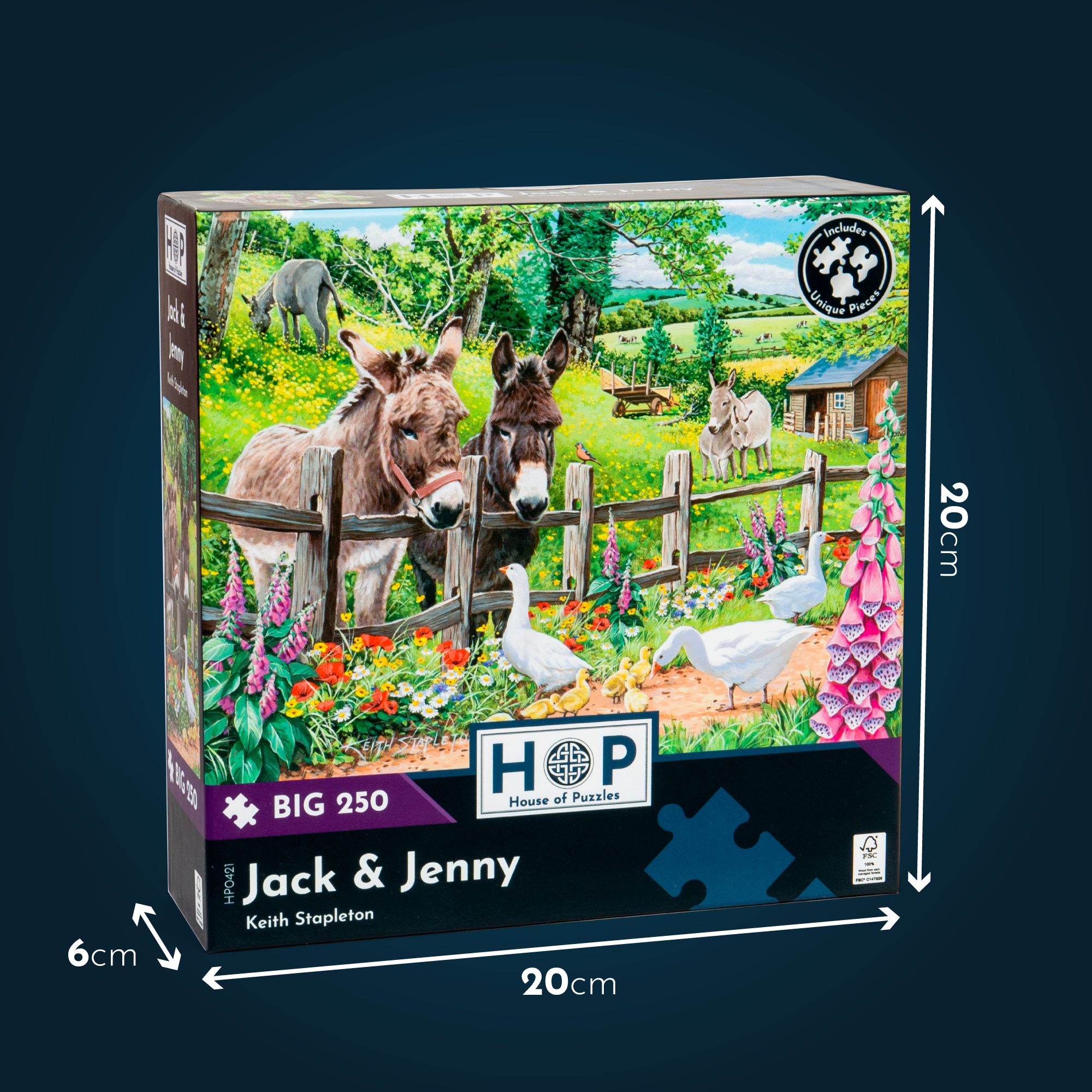 house-of-puzzles-farmer-s-friends-puzzle-4x250-ferme-tracteur image 4