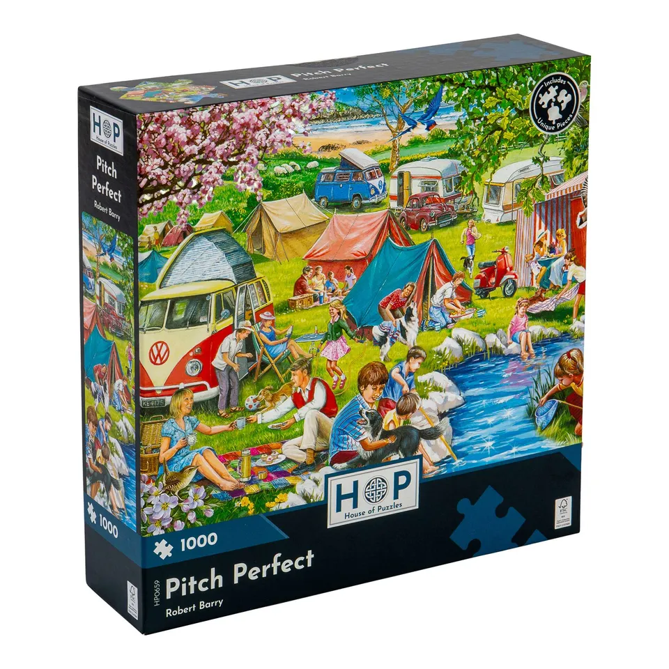 house-of-puzzles-pitch-perfect-puzzle-1000-pi-ces-camping image 1