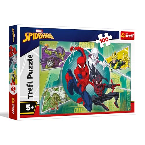 trefl-red-spiderman-masque-d-araign-e-puzzle-100-pi-ces-d-s-5-ans image 7