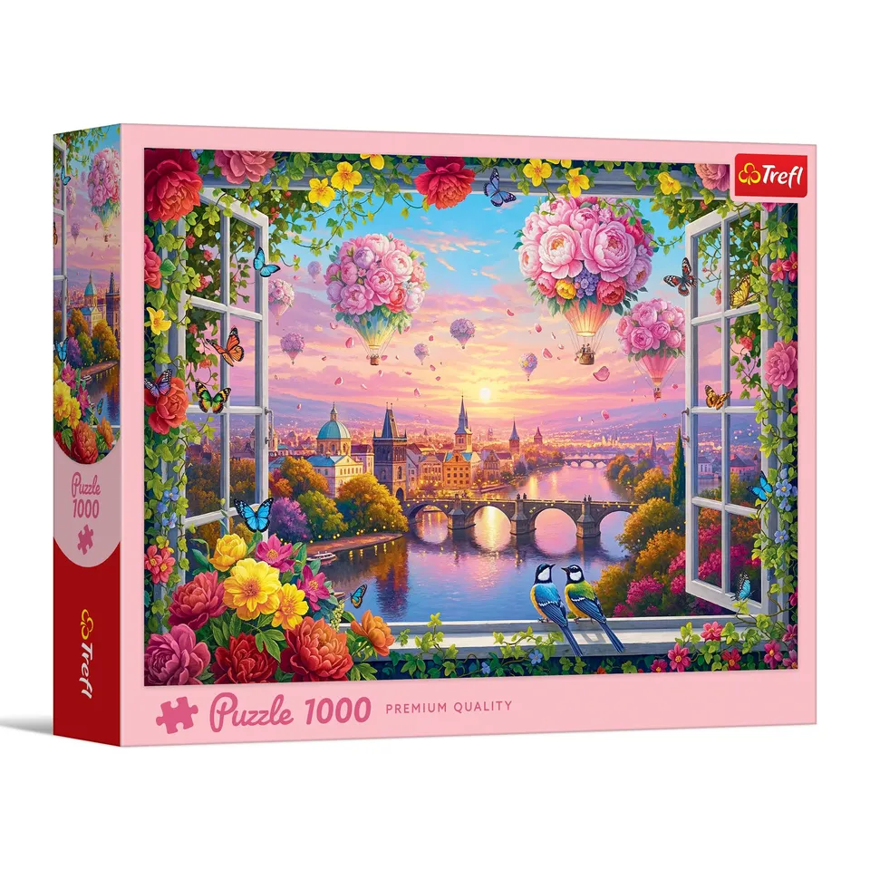trefl-red-a-breath-of-love-puzzle-1000-pi-ces-ville-fleurs image 1
