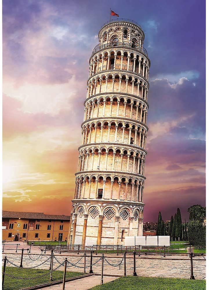 trefl-red-tour-de-pise-puzzle-1000-pi-ces-italie image 2