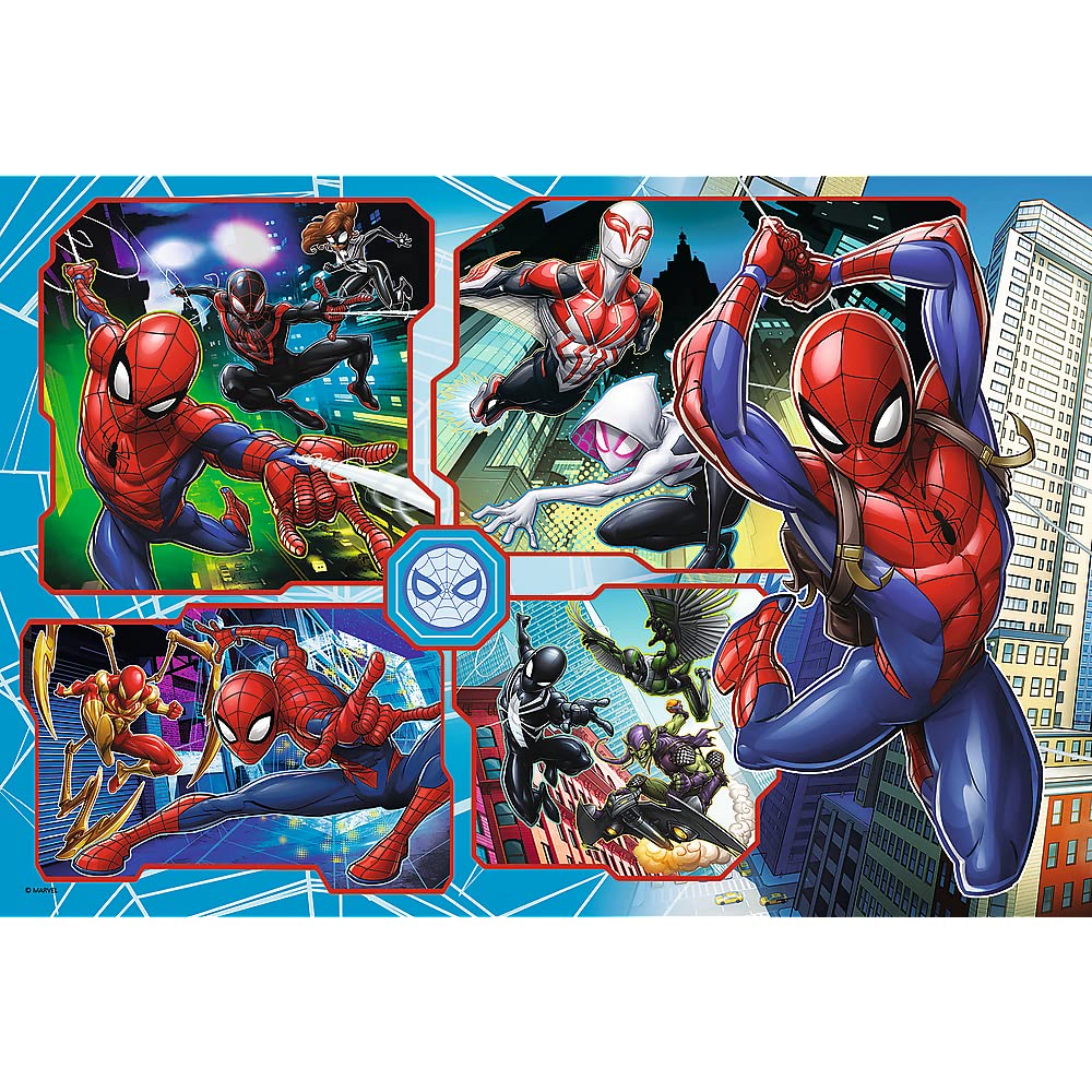 trefl-red-spiderman-puzzle-160-pi-ces-marvel-6-ans image 2