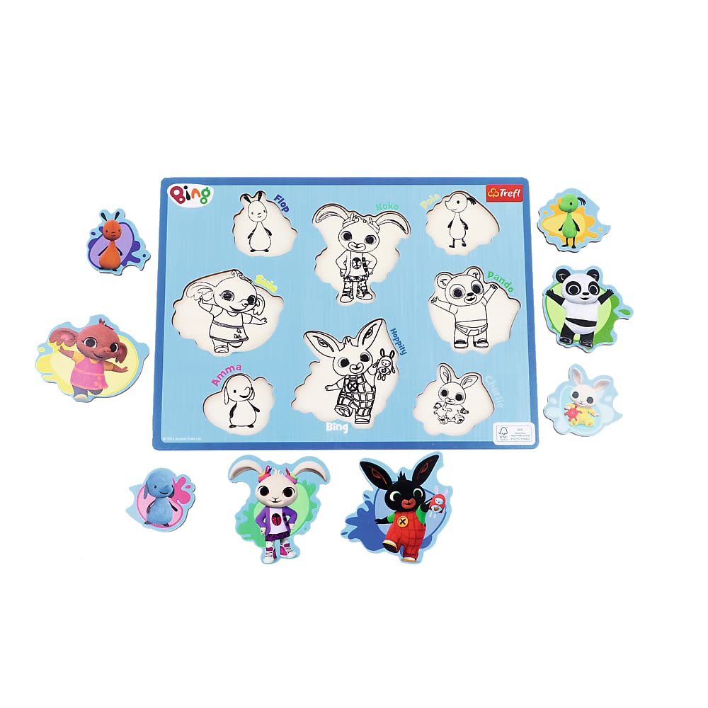 trefl-wood-craft-puzzle-bois-bing-18-mois image 3