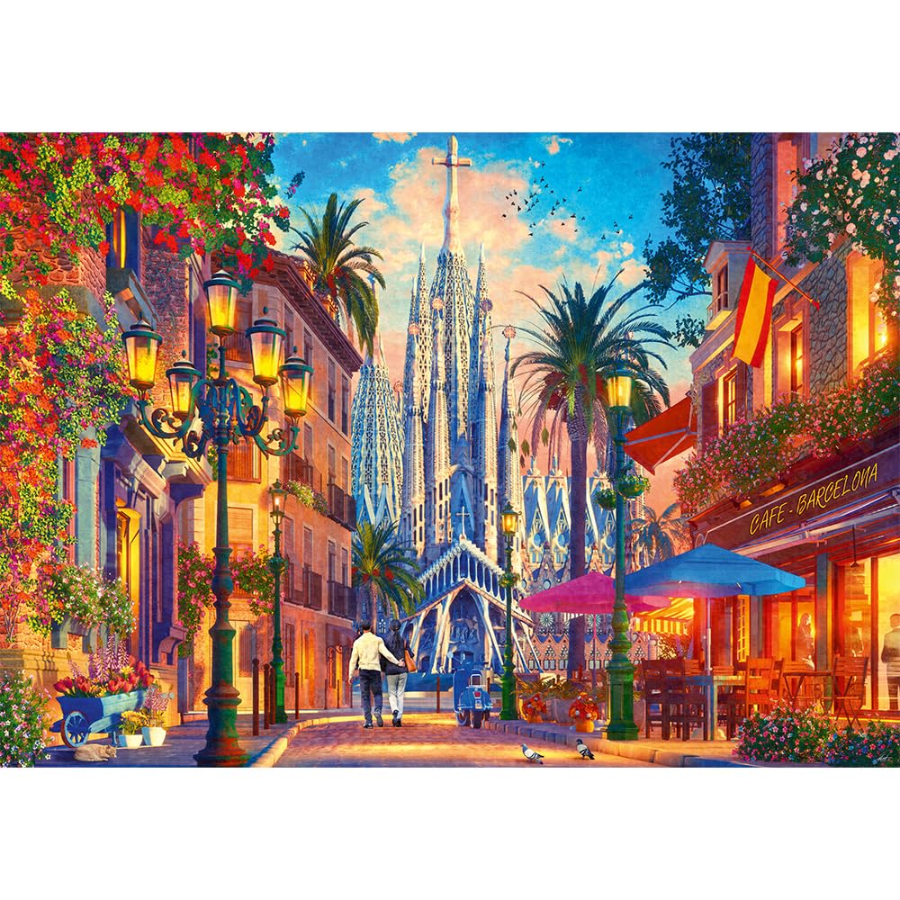 trefl-red-barcelone-1000-pi-ces-puzzle-classique-sagrada-fam-lia image 2