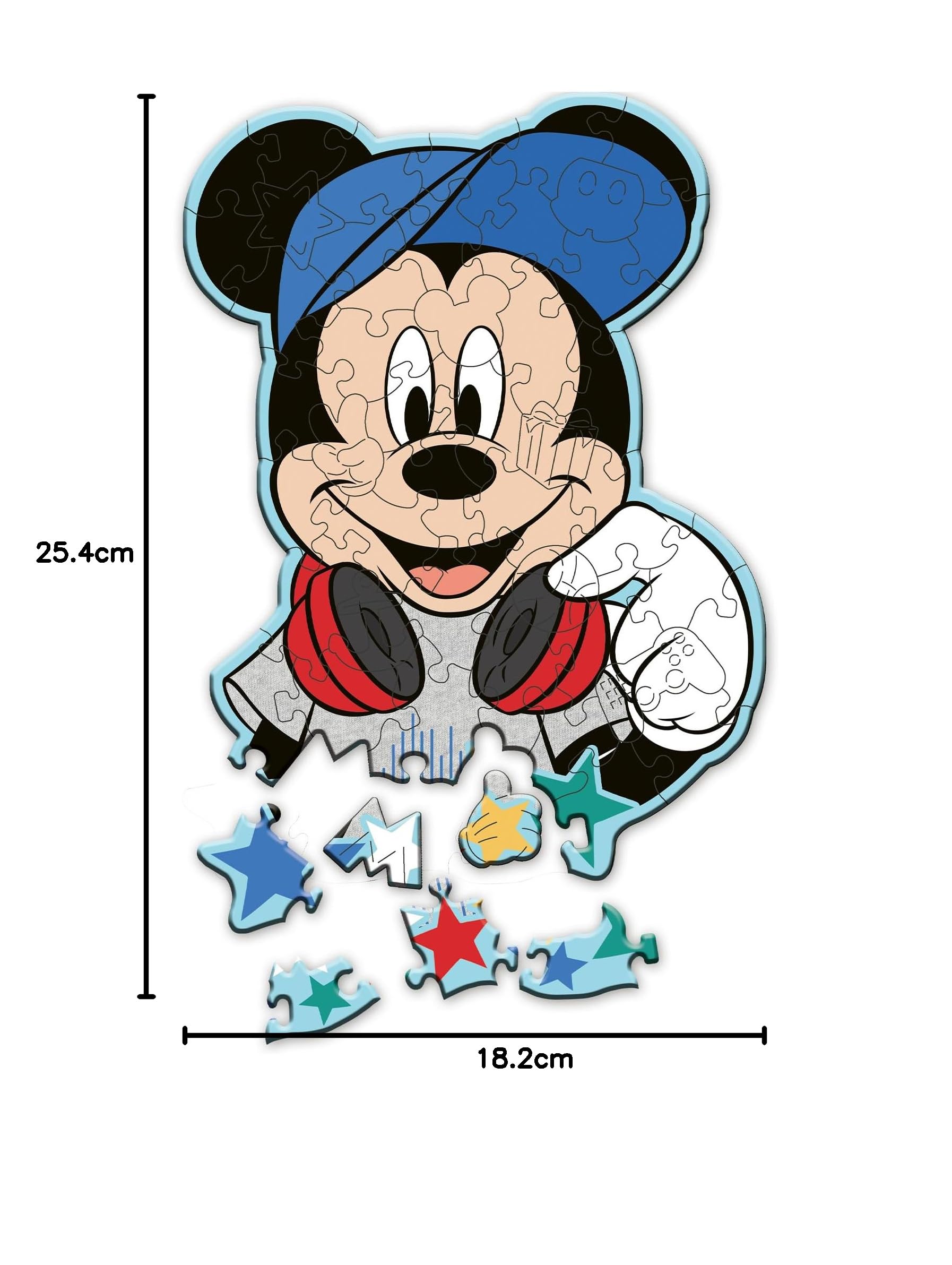 trefl-wood-craft-junior-puzzle-bois-50-pi-ces-mickey-mouse-5-ans image 8