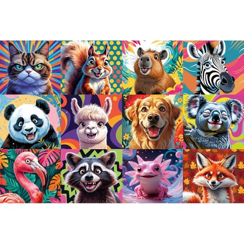 trefl-red-portraits-d-animaux-amusants-puzzle-300-pi-ces-8-ans image 8