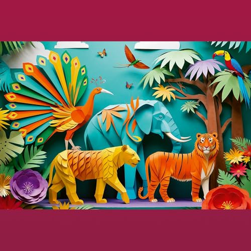 trefl-red-jungle-effet-3d-puzzle-160-pi-ces-6-ans image 8