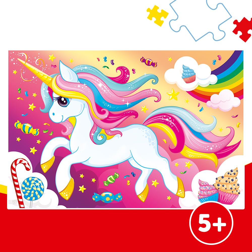 trefl-red-belle-licorne-puzzle-100-pi-ces-5-ans image 2