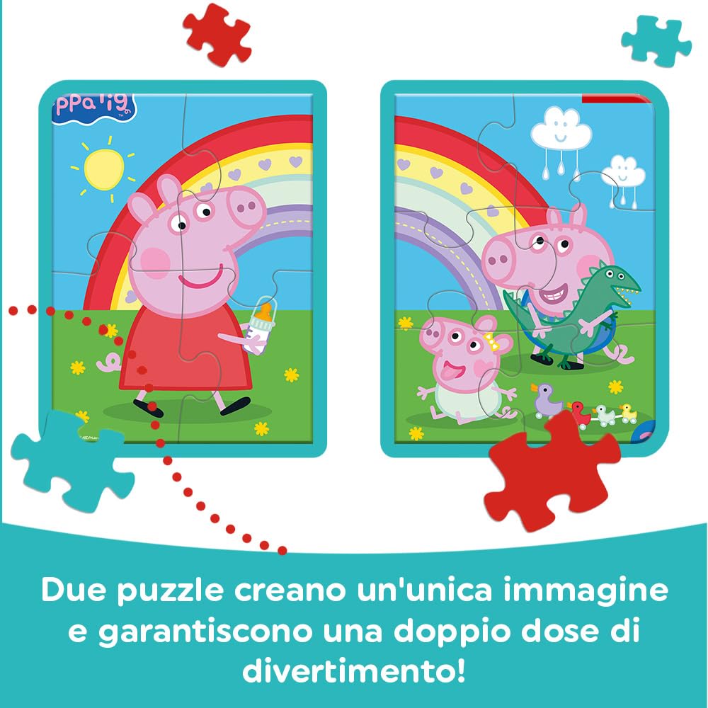 trefl-red-peppa-pig-puzzle-cadre-2-en-1-b-b-2-ans image 3