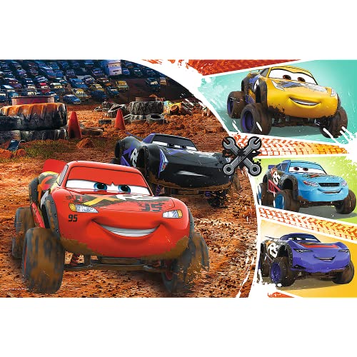 trefl-red-cars-flash-mcqueen-puzzle-60-pi-ces-d-s-4-ans image 8