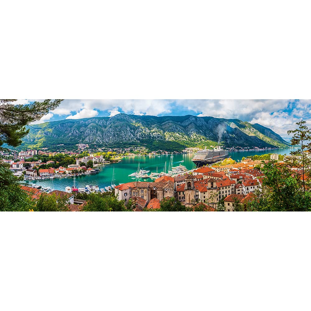 trefl-red-panorama-kotor-montenegro-puzzle-500-pi-ces-48x34-cm image 2