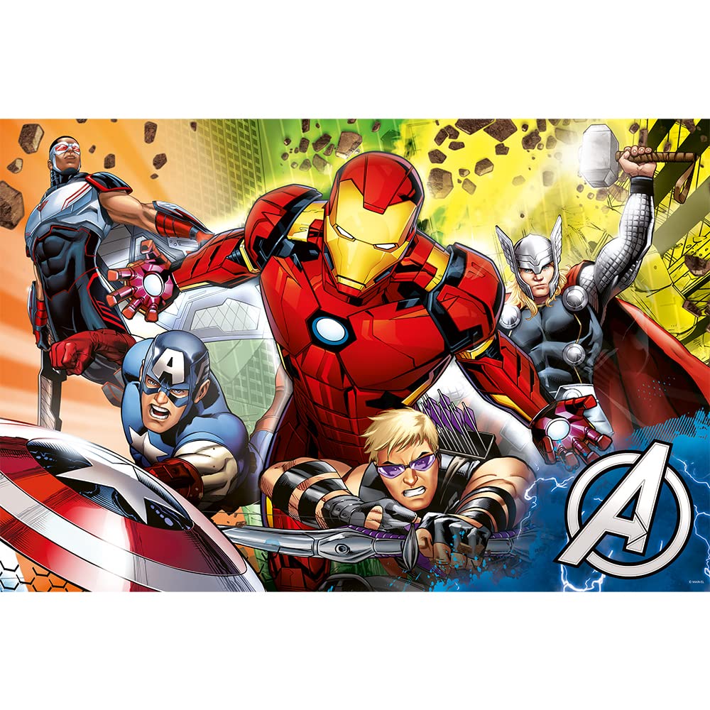 trefl-baby-primo-super-maxi-24-puzzle-avengers-3-ans image 6