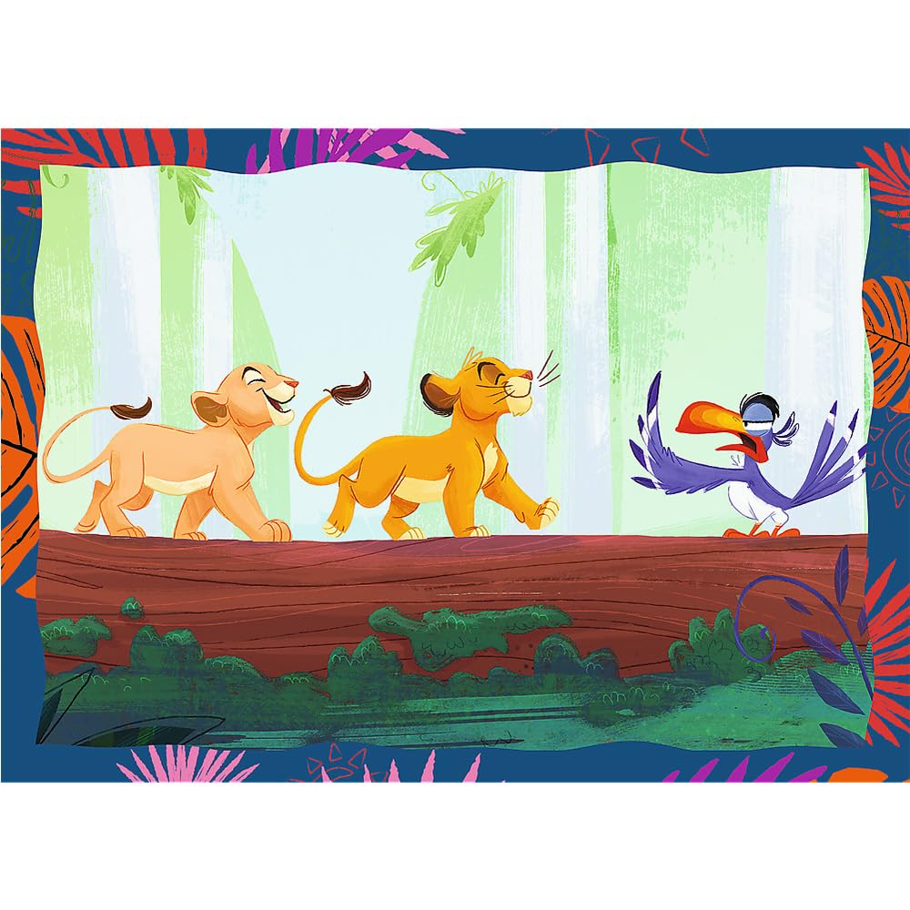trefl-red-roi-lion-puzzle-enfant-4-en-1-35-70-pcs-d-s-4-ans image 6
