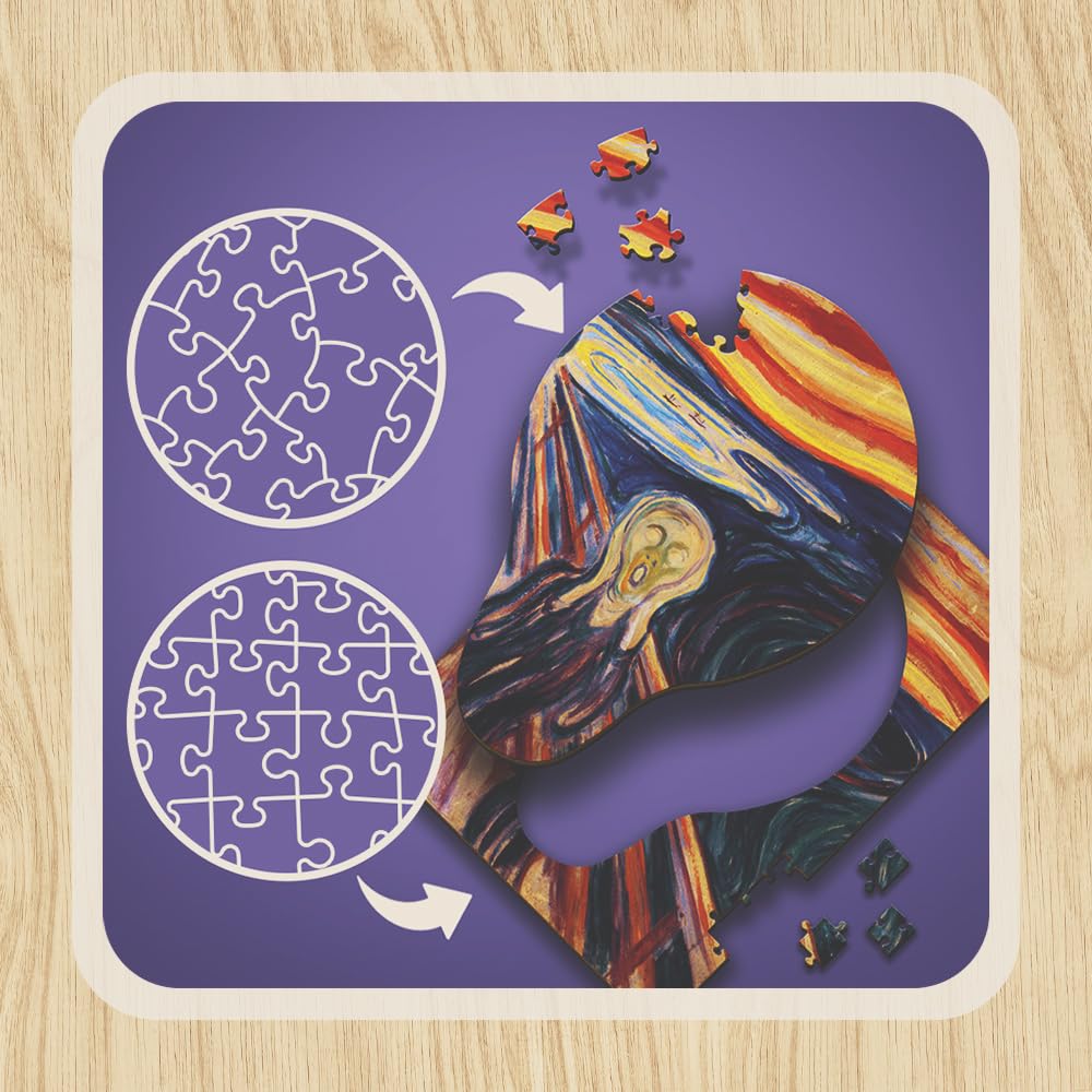 trefl-wood-craft-le-cri-munch-puzzle-bois-200-pi-ces image 3