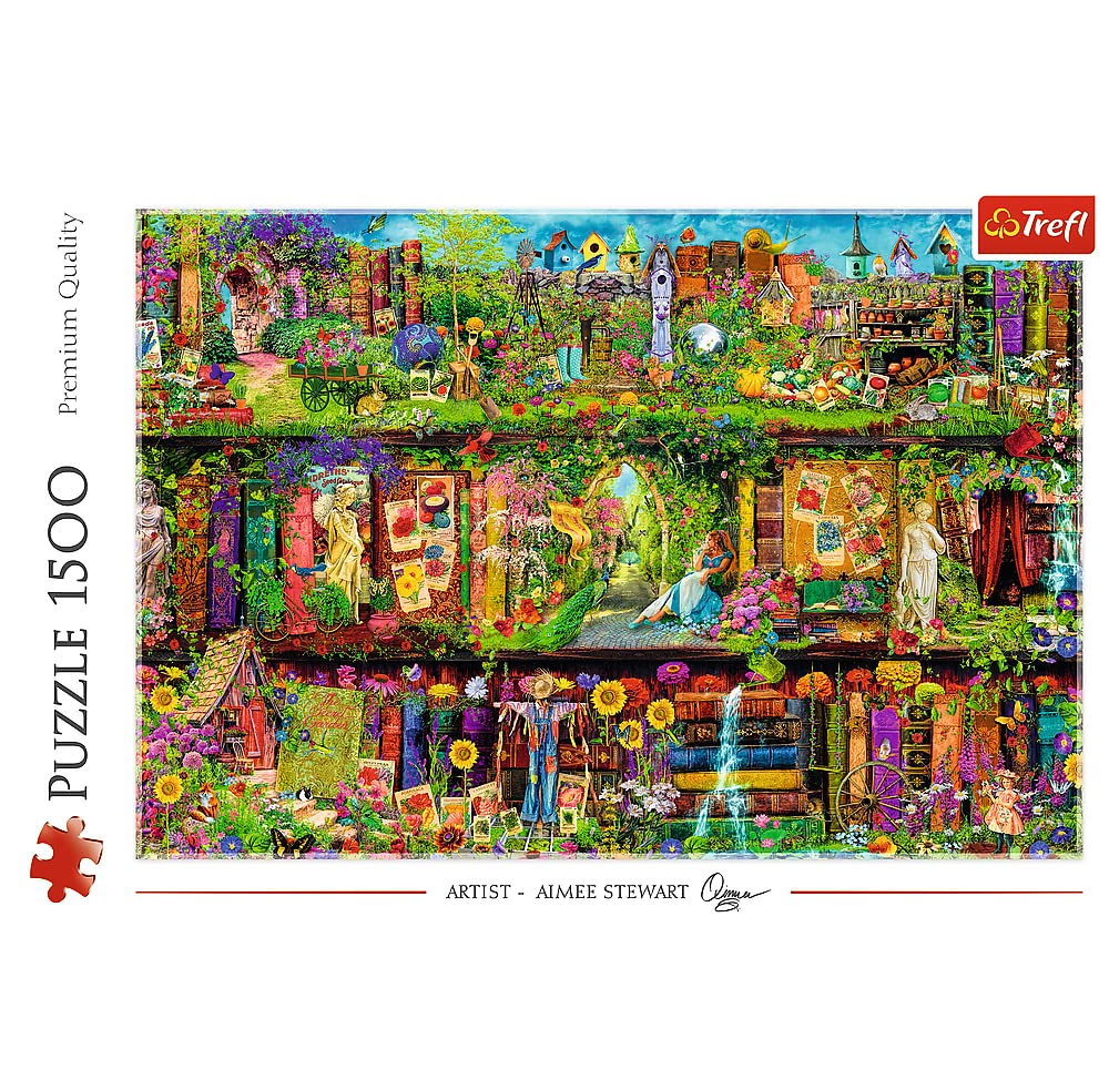 trefl-red-biblioth-que-f-erique-puzzle-1500-pi-ces image 3