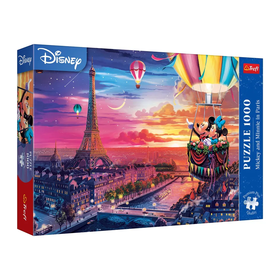 trefl-premium-plus-mickey-minnie-paris-puzzle-1000-pi-ces-disney image 1