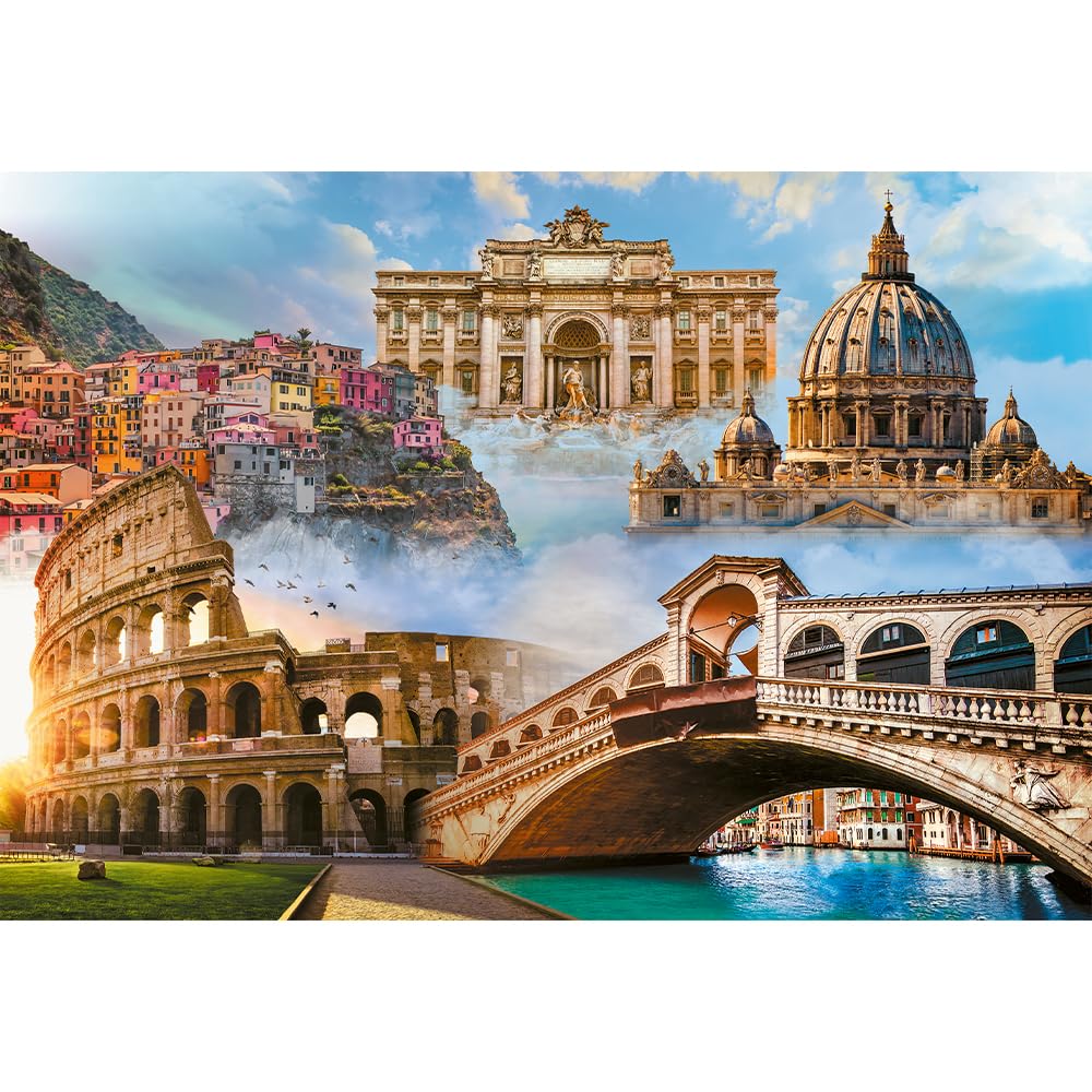trefl-red-endroits-pr-f-r-s-italie-puzzle-1500-pi-ces-monuments image 2