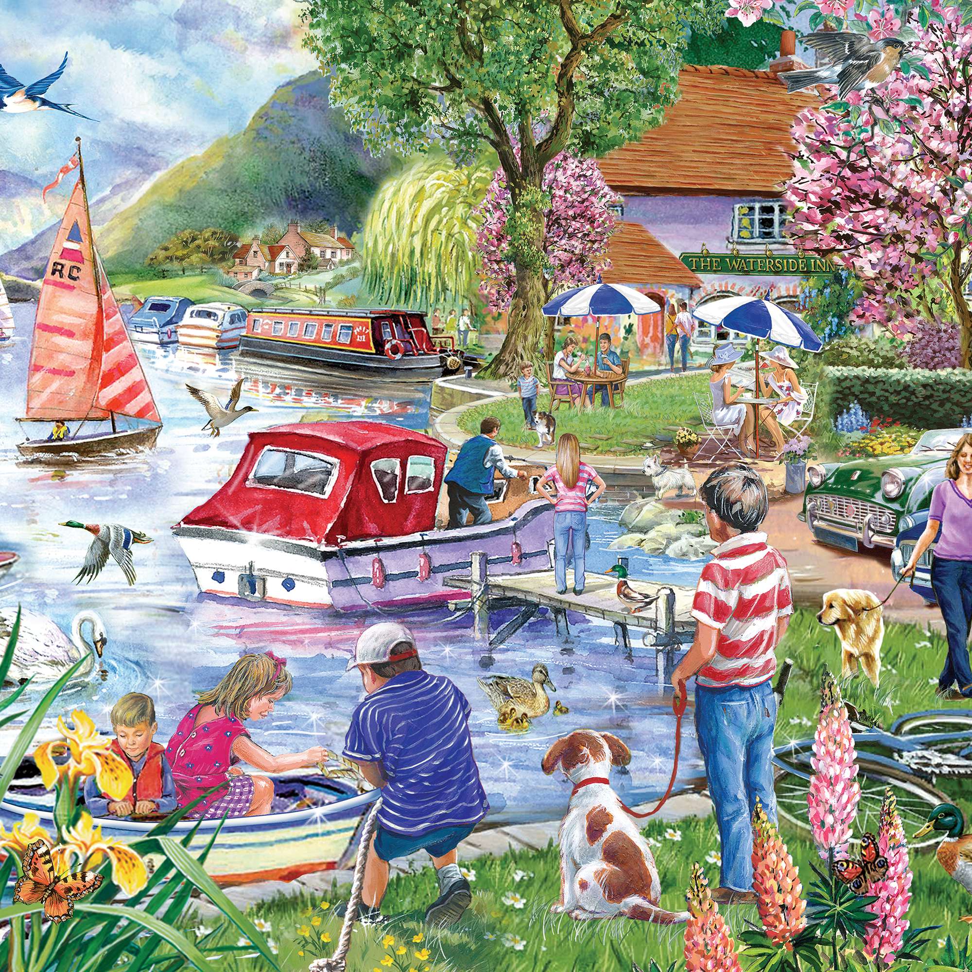 house-of-puzzles-waterside-inn-big-puzzle-500-pi-ces-bateau image 3