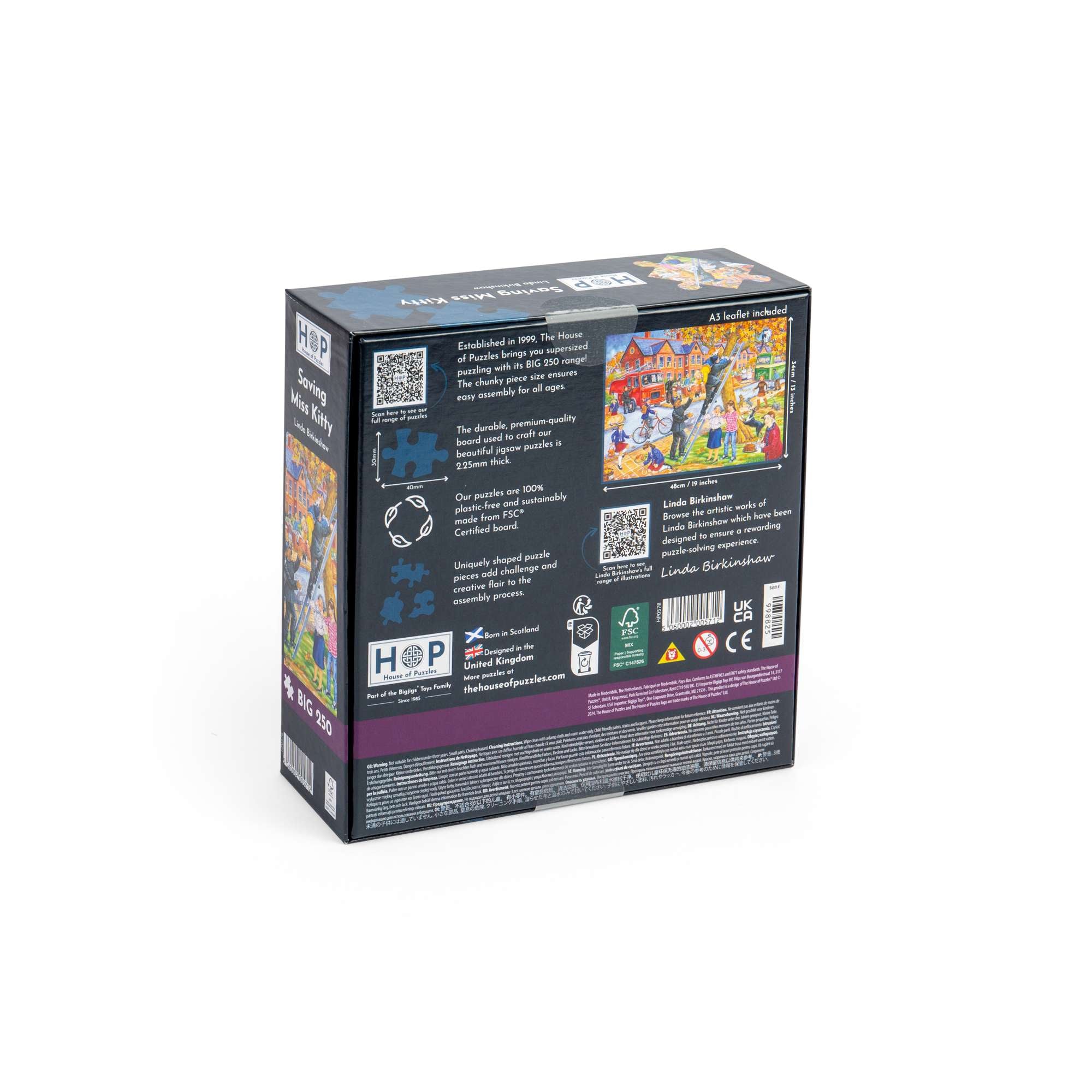 house-of-puzzles-saving-miss-kitty-puzzle-250-extra-larges-famille image 3