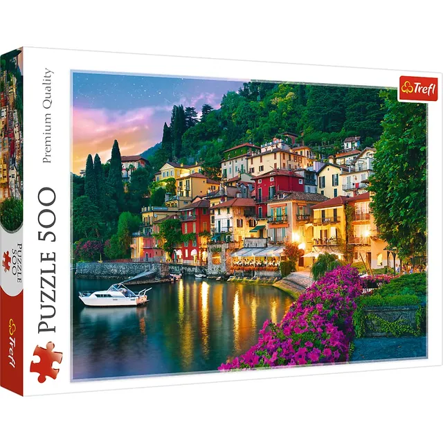 trefl-premium-plus-lac-de-c-me-puzzle-500-pi-ces-paysage image 1