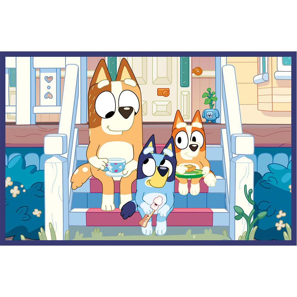 trefl-red-bluey-dr-le-de-bluey-puzzle-2x24-pi-ces-3-ans image 2