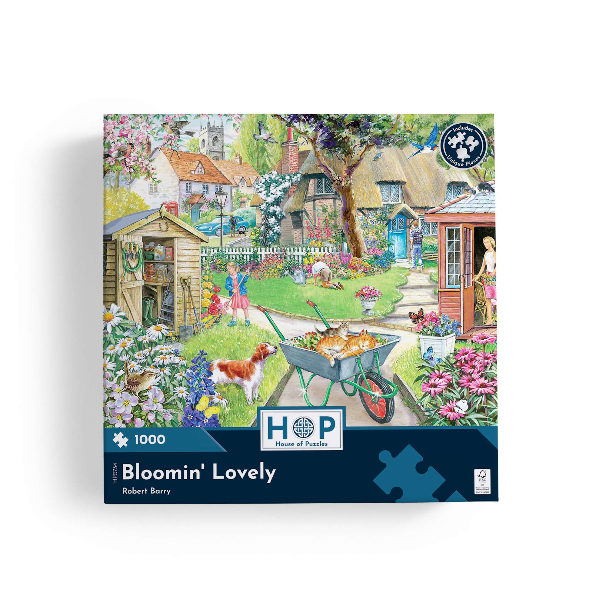house-of-puzzles-bloomin-lovely-puzzle-1000-pi-ces-fleurs image 4