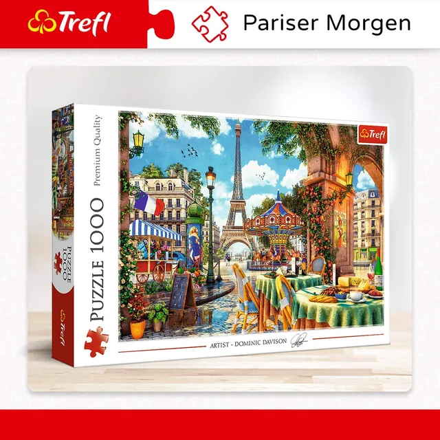trefl-red-duo-puzzle-1000-pi-ces-lot-2-paris-europe image 1