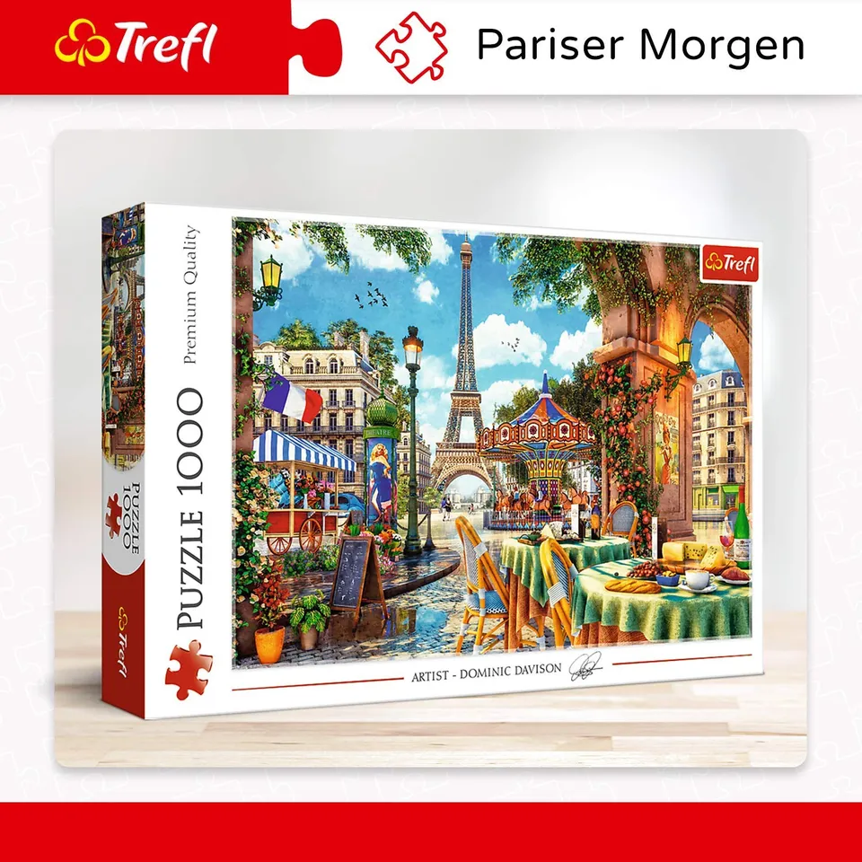 trefl-red-duo-puzzle-1000-pi-ces-lot-2-paris-europe image 1