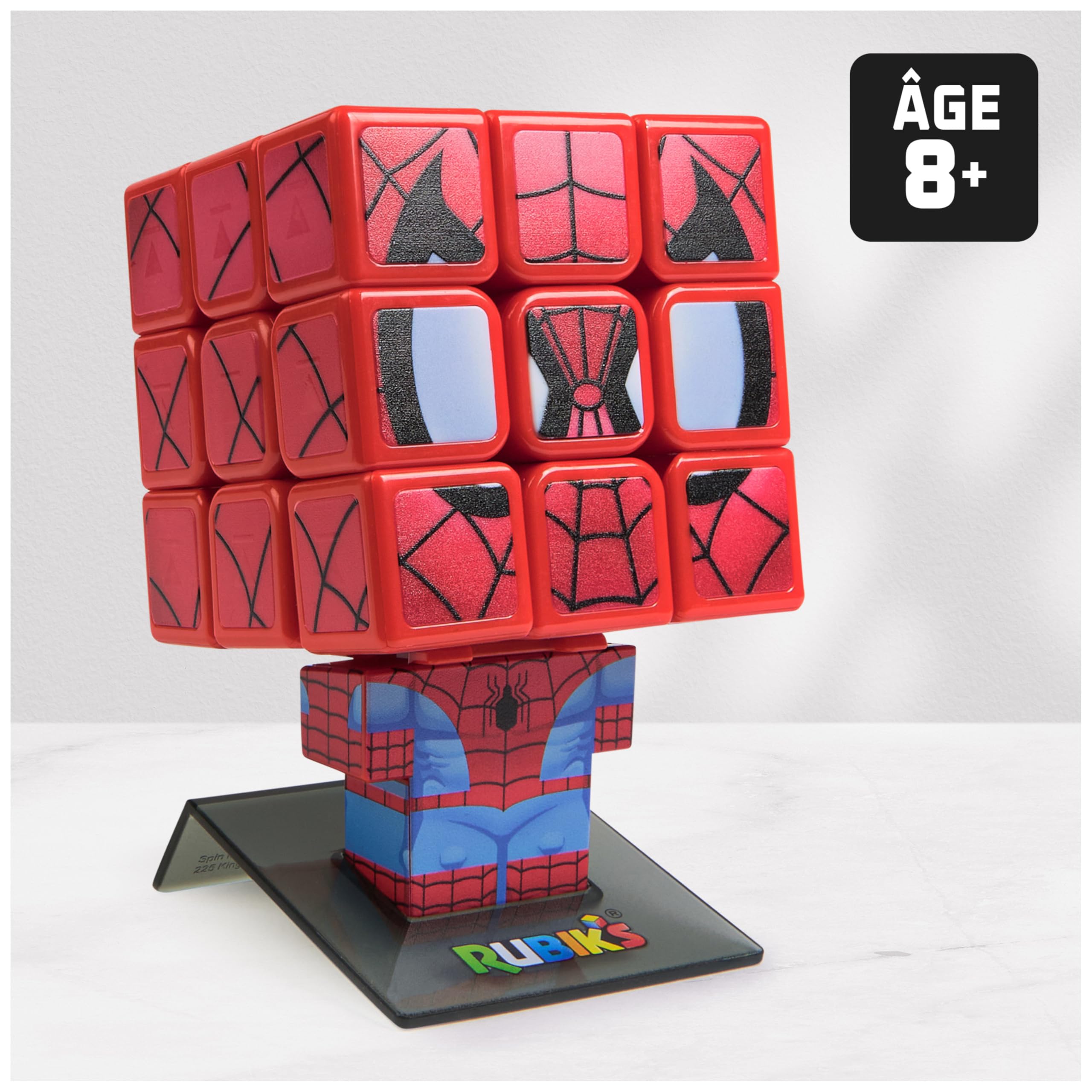 rubik-s-3x3-cube-cubers-spider-man-casse-t-te-marvel-8-ans image 6