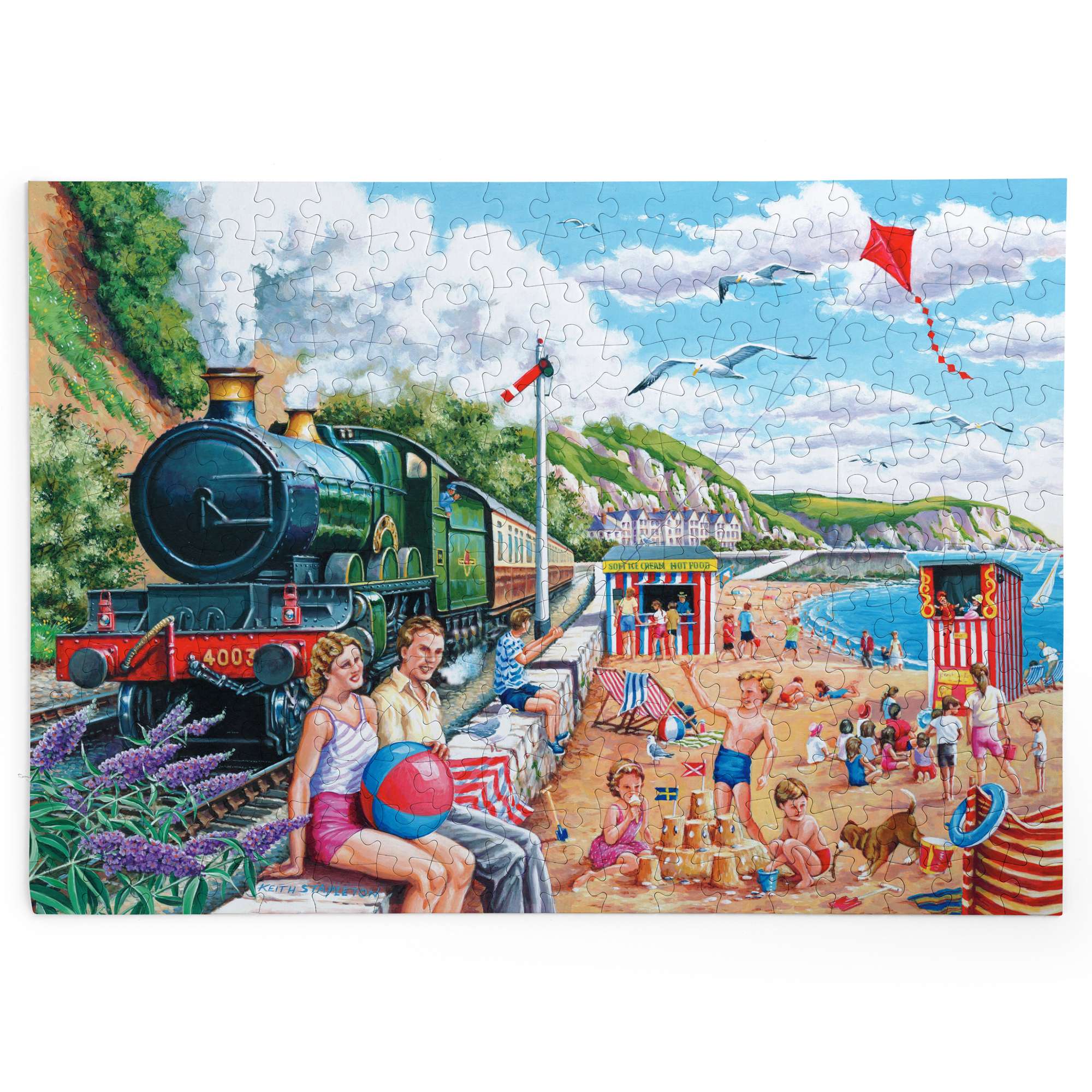 hop-big-250-seaside-special-puzzle-250-pi-ces-plage image 2
