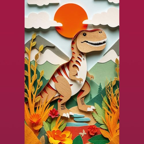 trefl-red-dinosaure-effet-3d-puzzle-160-pi-ces-6-ans image 8