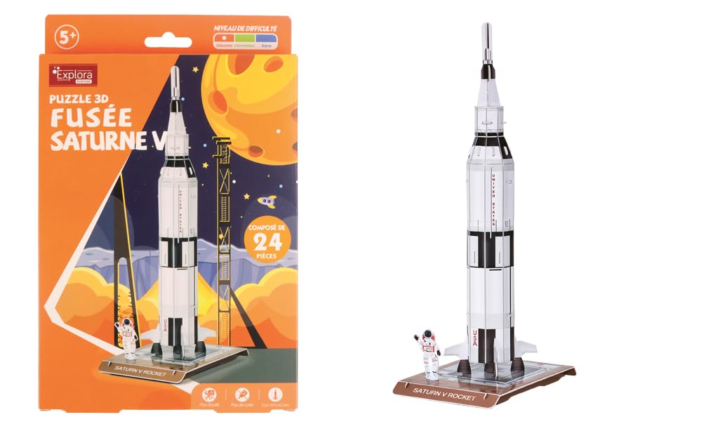 explora-maquettes-3d-fus-e-apollo-saturne-v-136-pi-ces-8-ans image 7