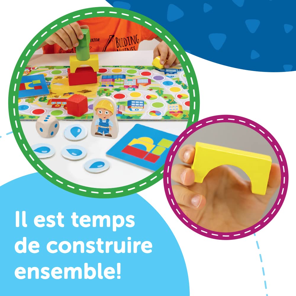 trefl-red-little-builder-jeu-de-soci-t-bois-construction image 3