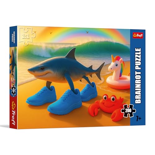 trefl-red-brainrots-requin-fou-puzzle-200-pi-ces-7-ans image 7