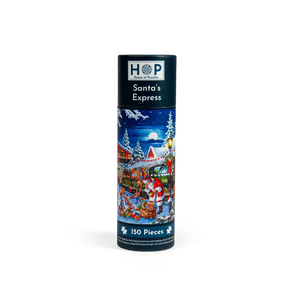house-of-puzzles-santa-s-express-mini-puzzle-150-pi-ces-no-l image 1