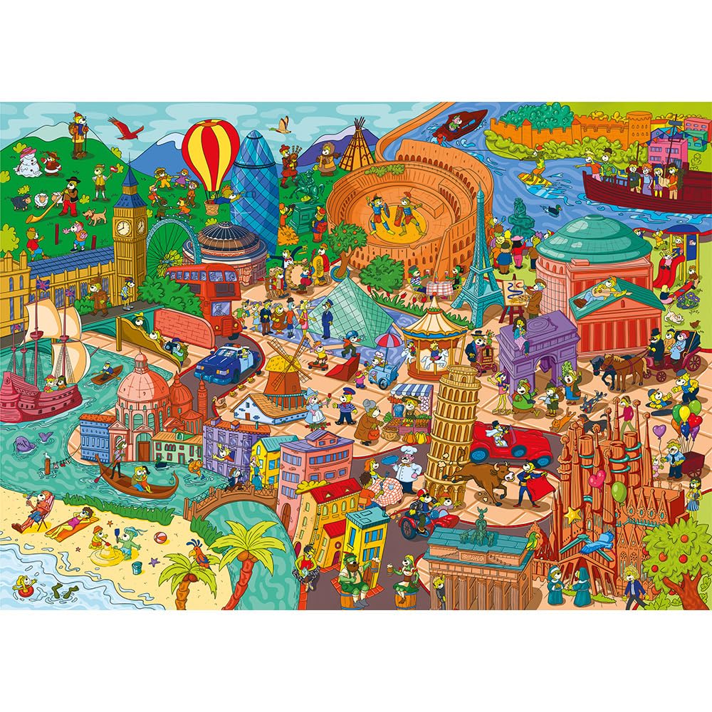 trefl-spy-guy-puzzle-500-pi-ces-europe-objets-perdus image 2